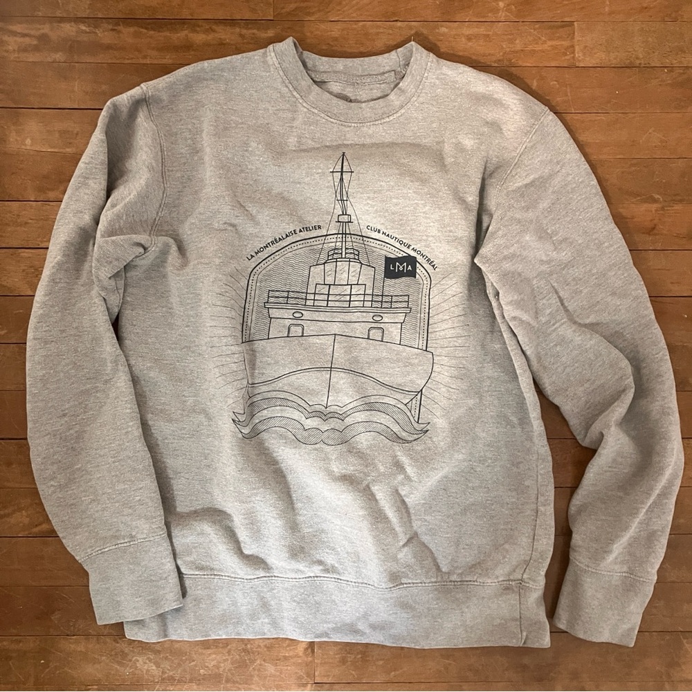 La Montréalaise Nautical Theme Crewneck